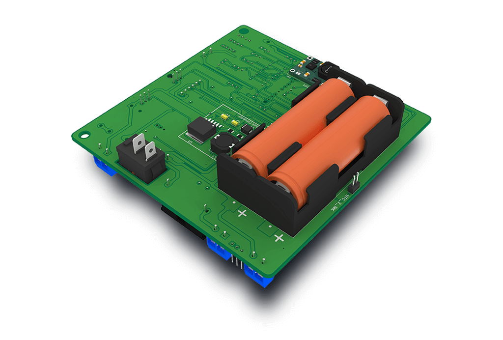 Battery Management System - Bottom View