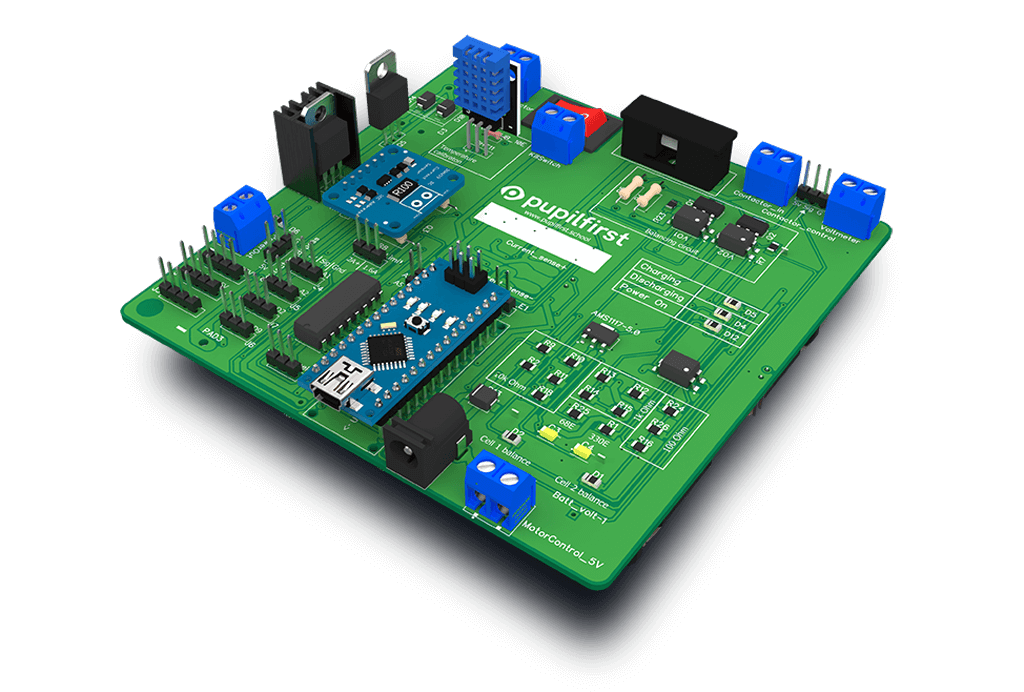 Battery Management System - Top View